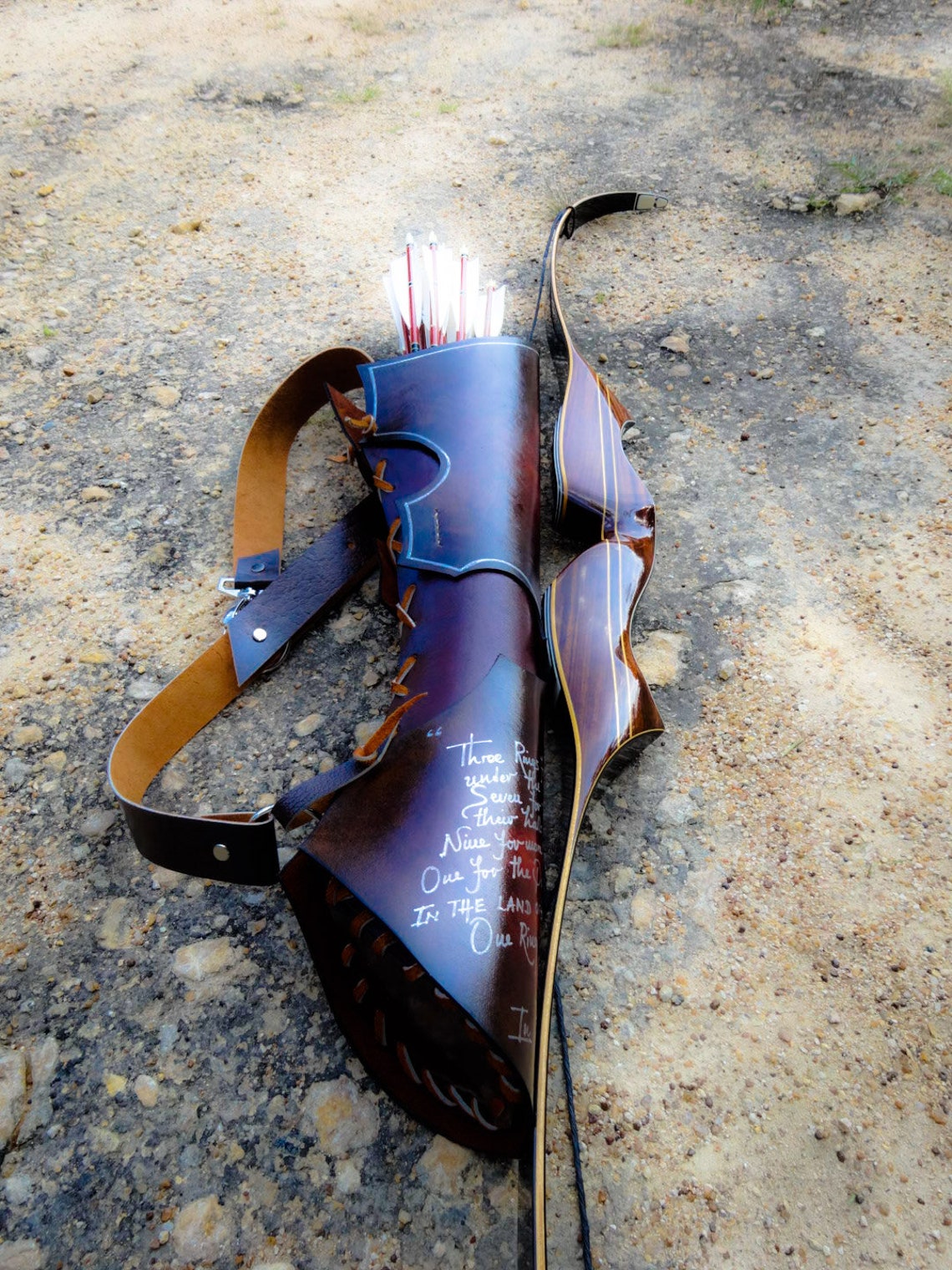 Handmade Leather Back Quiver Traditional Archery Back Quiver Etsy