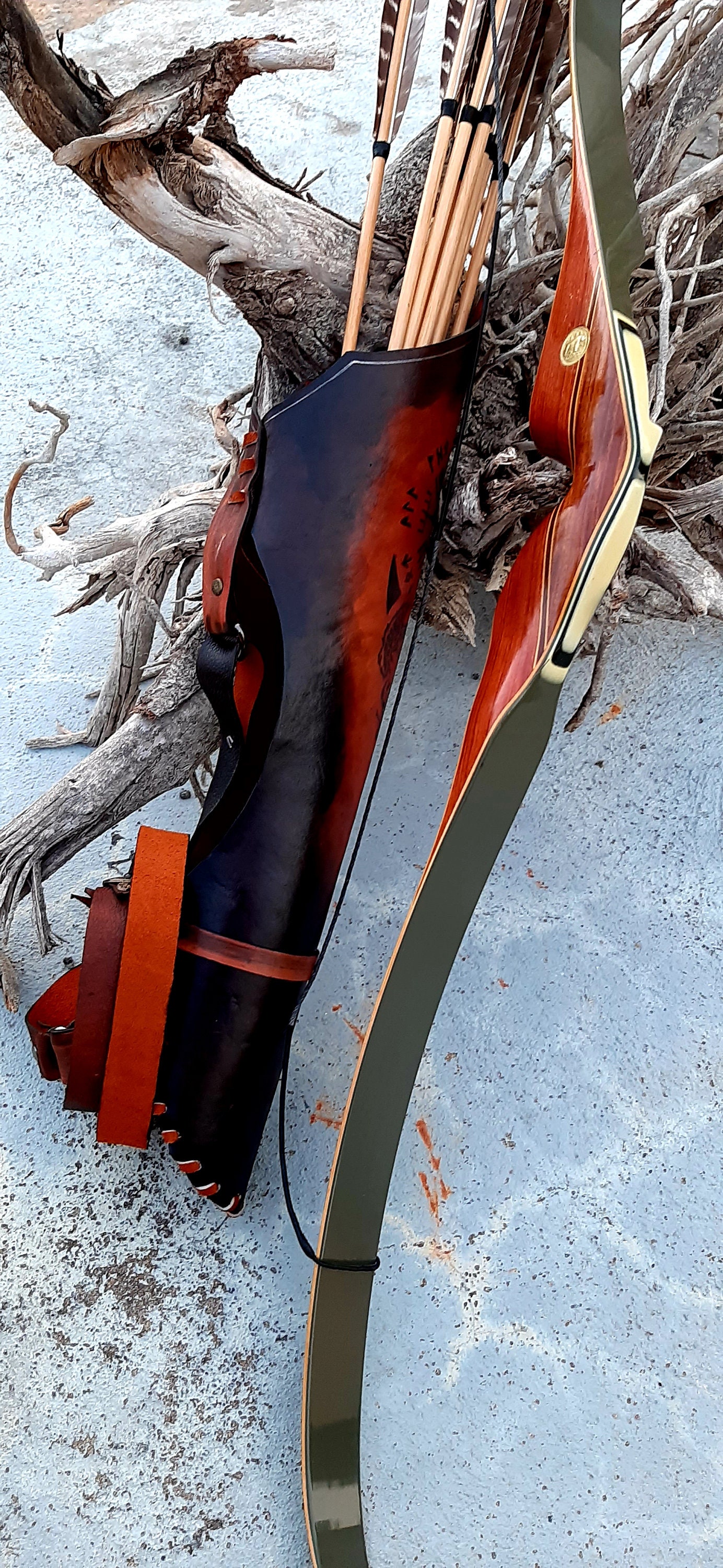 Hunting Side stalking Side Quiver Broadheads Compatible Etsy