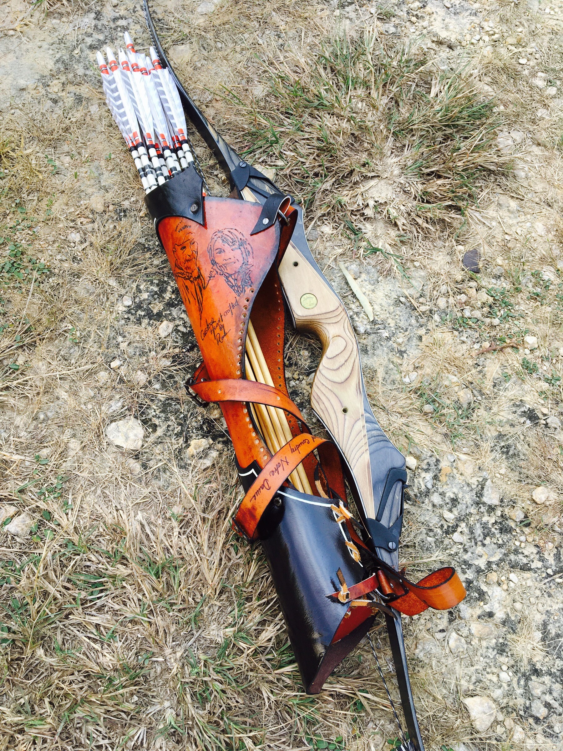 Quiver Traditional Back Side Stalking Hunting Broadheads Etsy