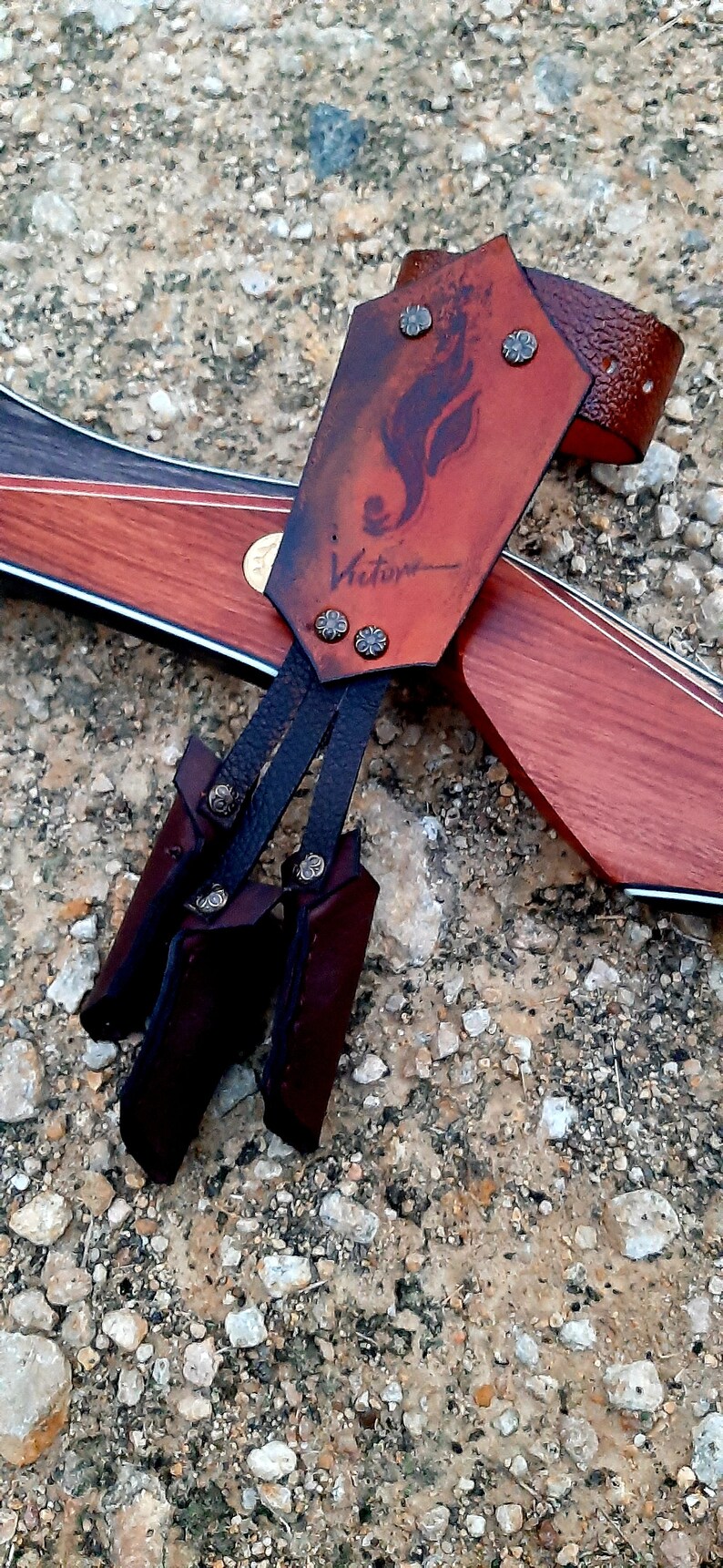 Traditional Archery Shooting Glove Custom Handmade Custom Art Etsy