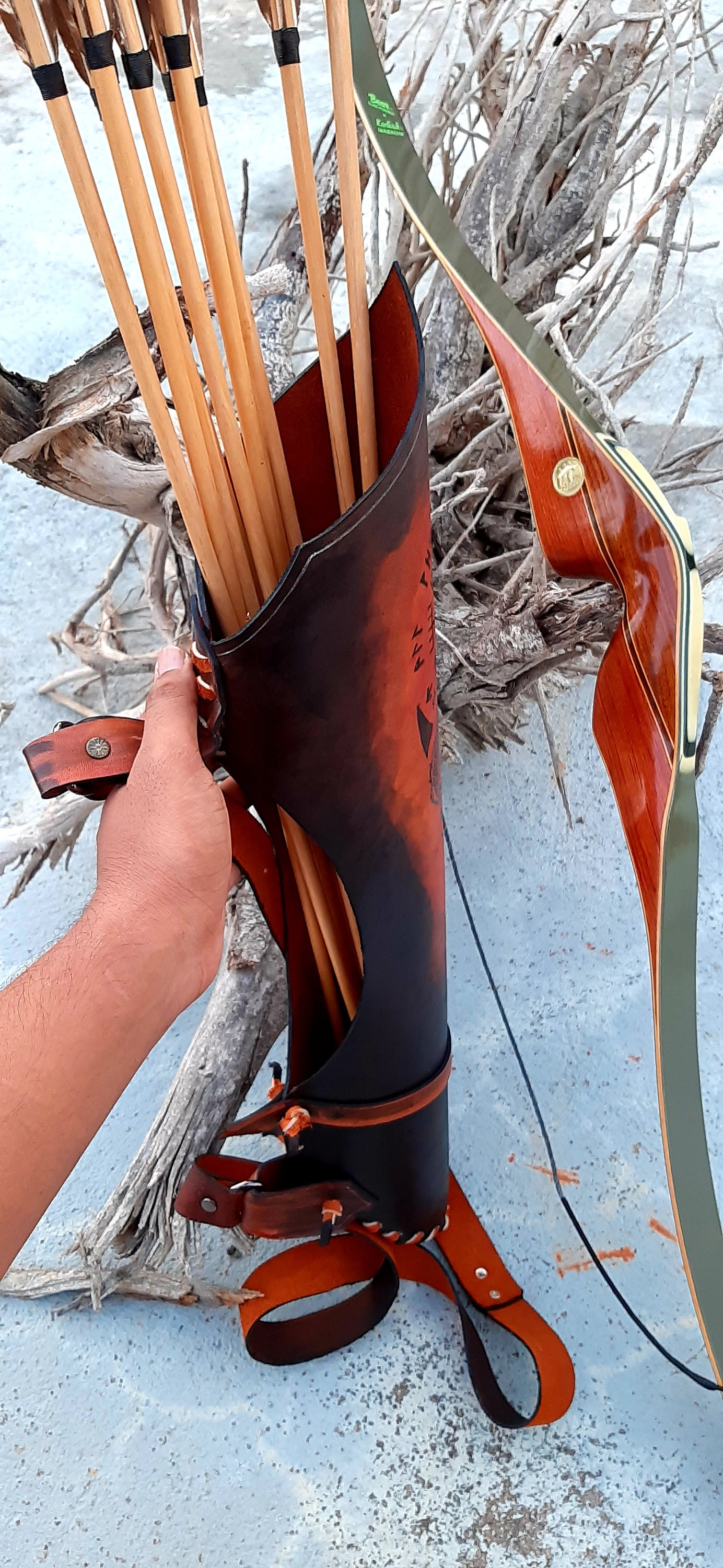 Hunting Side stalking Side Quiver Broadheads Compatible Etsy