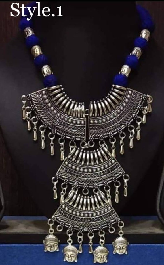 Brass Material Mix Oxidized Jewellery Earrings at Rs 119/pair in Jaipur
