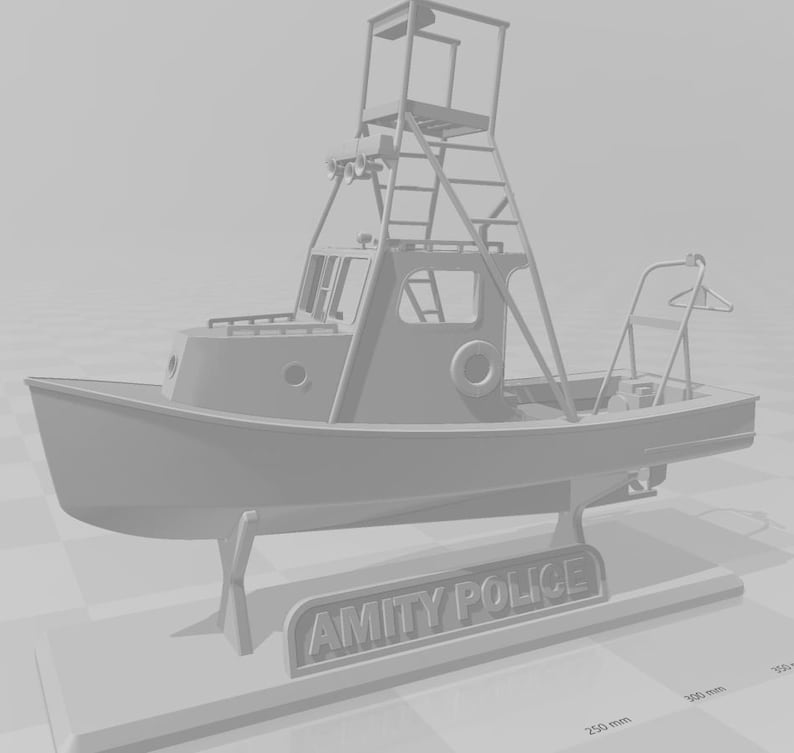 Amity Police Boat 