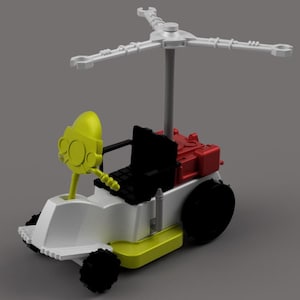 ECTO GLOW CHOPPER Från The Real Ghostbusters