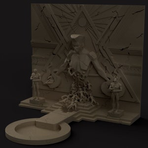 Cazafantasmas Afterlife Gozer templo diorama