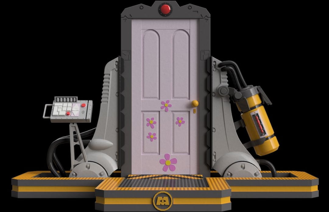 モンスターズインク ブーのドアの 3D モデル。STL。 - Etsy 日本