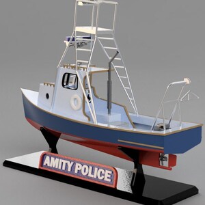 Amity Police Boat 