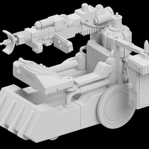 Garrett Millers modifierade rullstol från The Extreme Ghostbusters