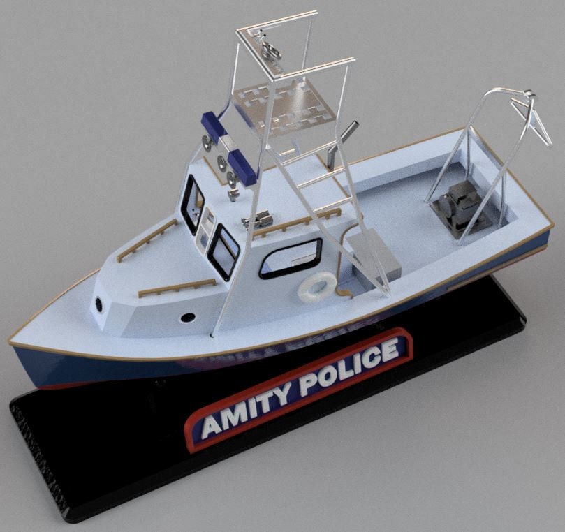 Amity Police Boat 