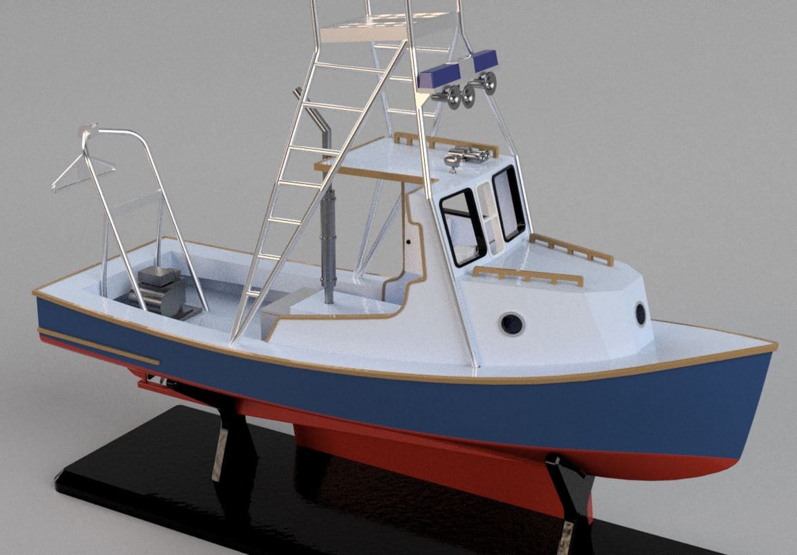 Amity Police Boat 