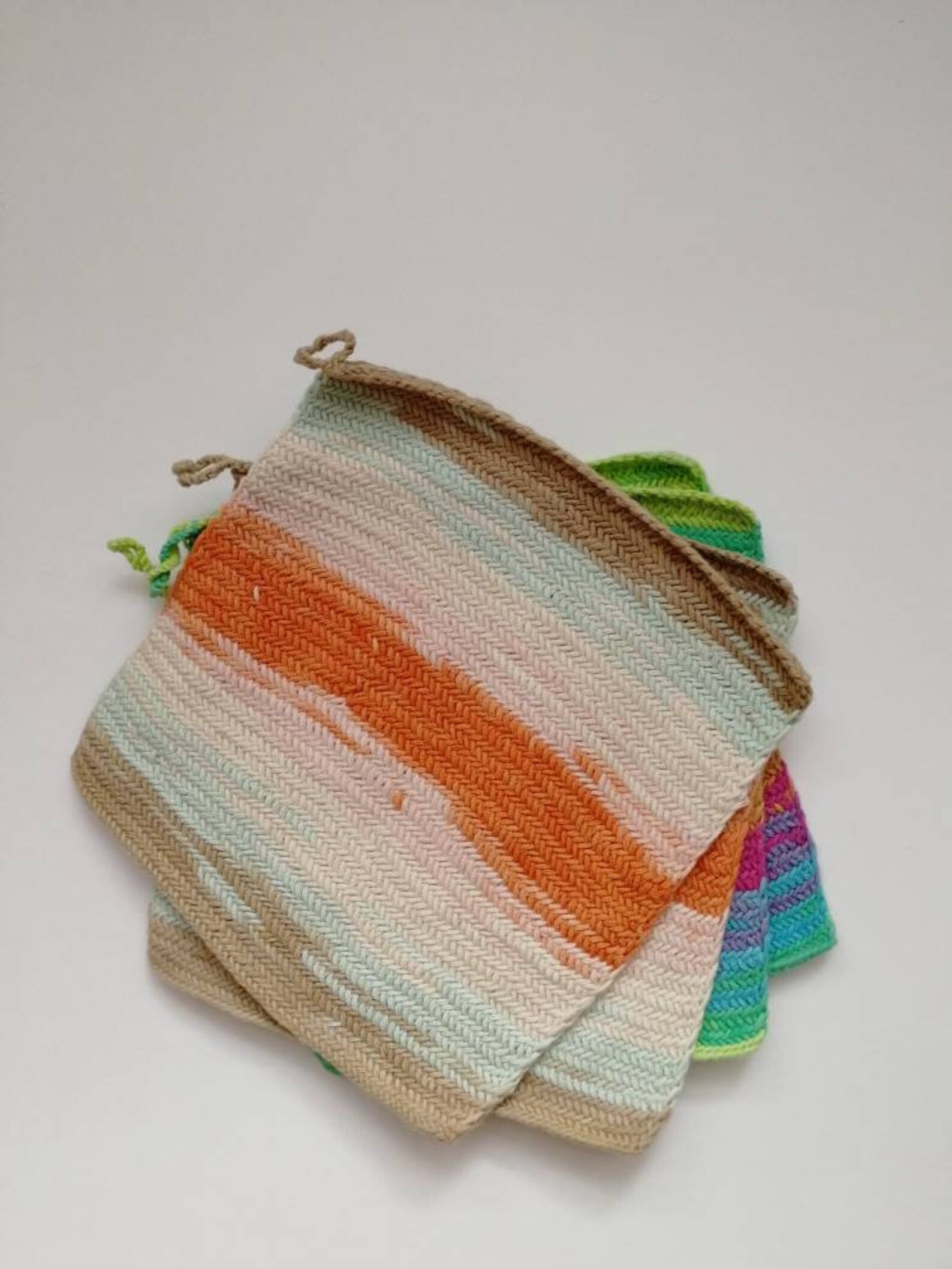 Potholders set handmade 2pcs. cotton Potholders set cotton Etsy