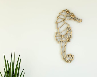 Hippocampe en bois fabrication française