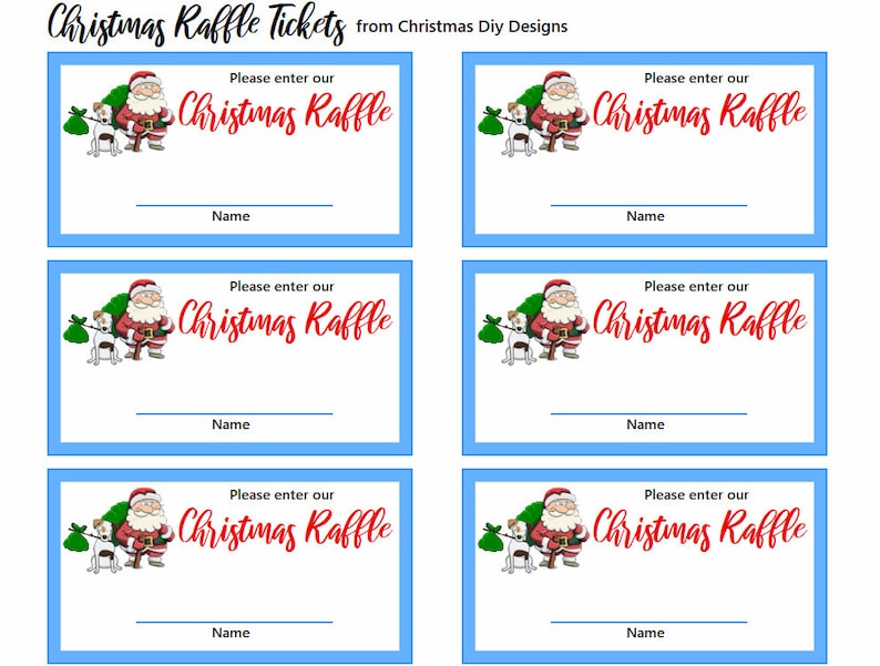 Printable Christmas Party Raffle Tickets Etsy printable-christmas-party-raffle-tickets-etsy