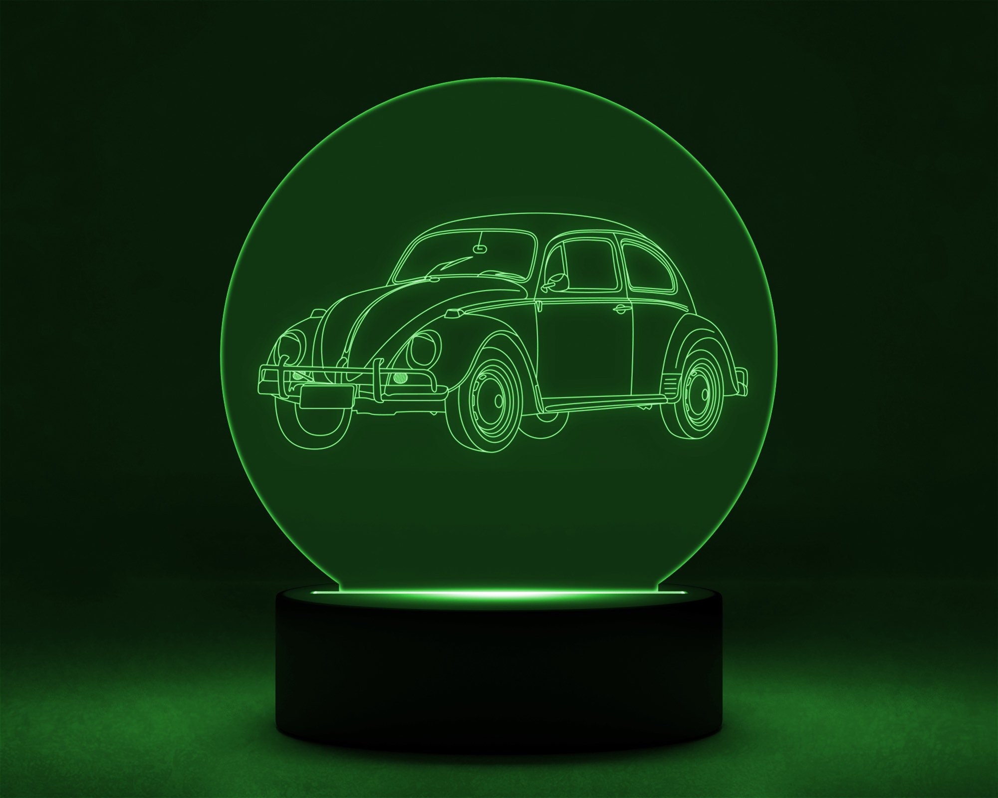 BEETLE CAR MINI Lampe à poser LED Voiture Beetle L20cm Retro bleu Little  Lights - LightOnline