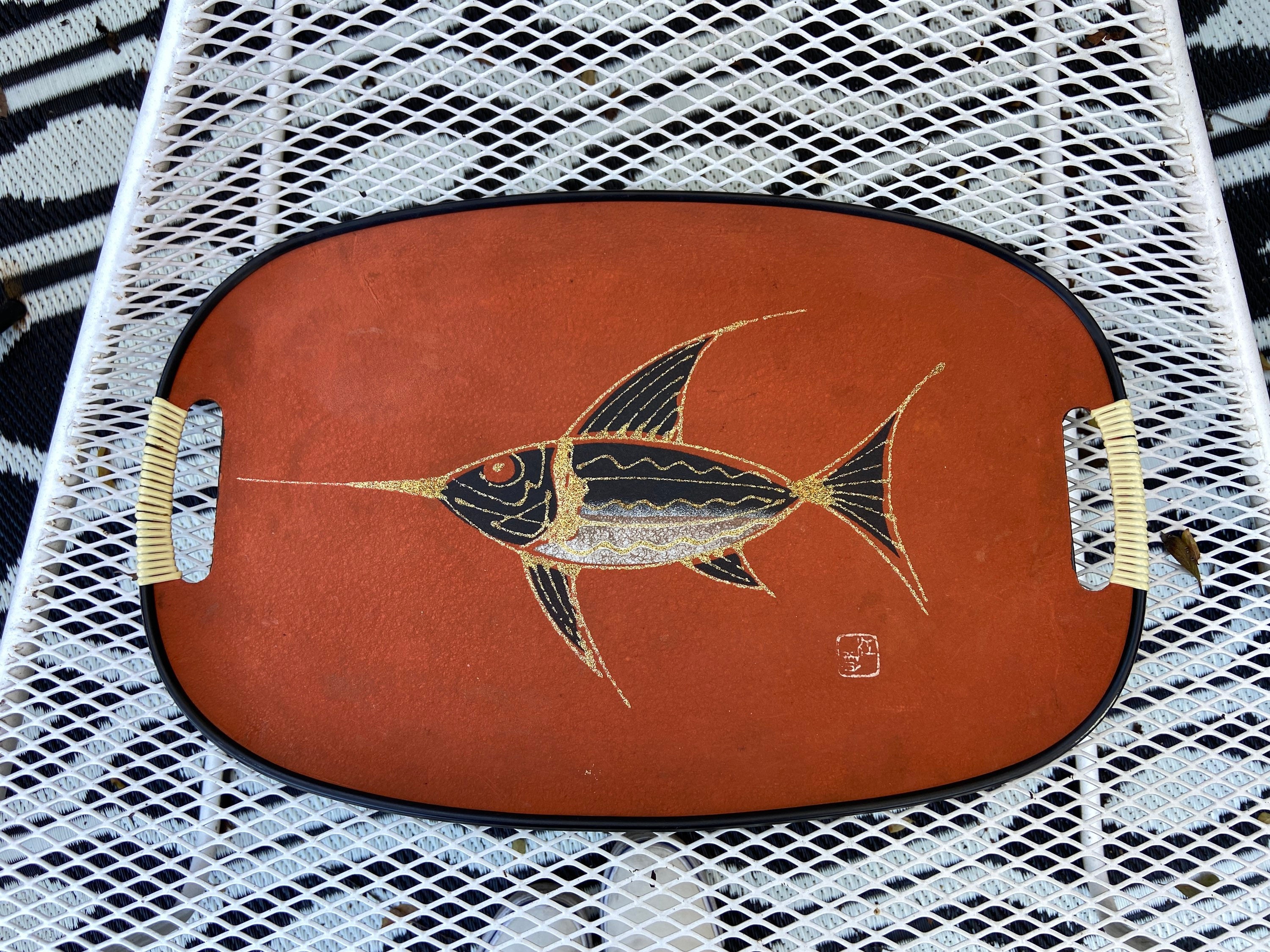 Vintage tray made in Japan from 50s or 60s. | Etsy