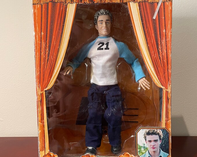 NSYNC Collectible Puppet Justin Timberlake Living Etsy