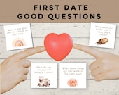 First Date Good Questions, Questions for Couples Fun, First Date Questions to Ask,  Conversation Starters, Questions to Build Connection