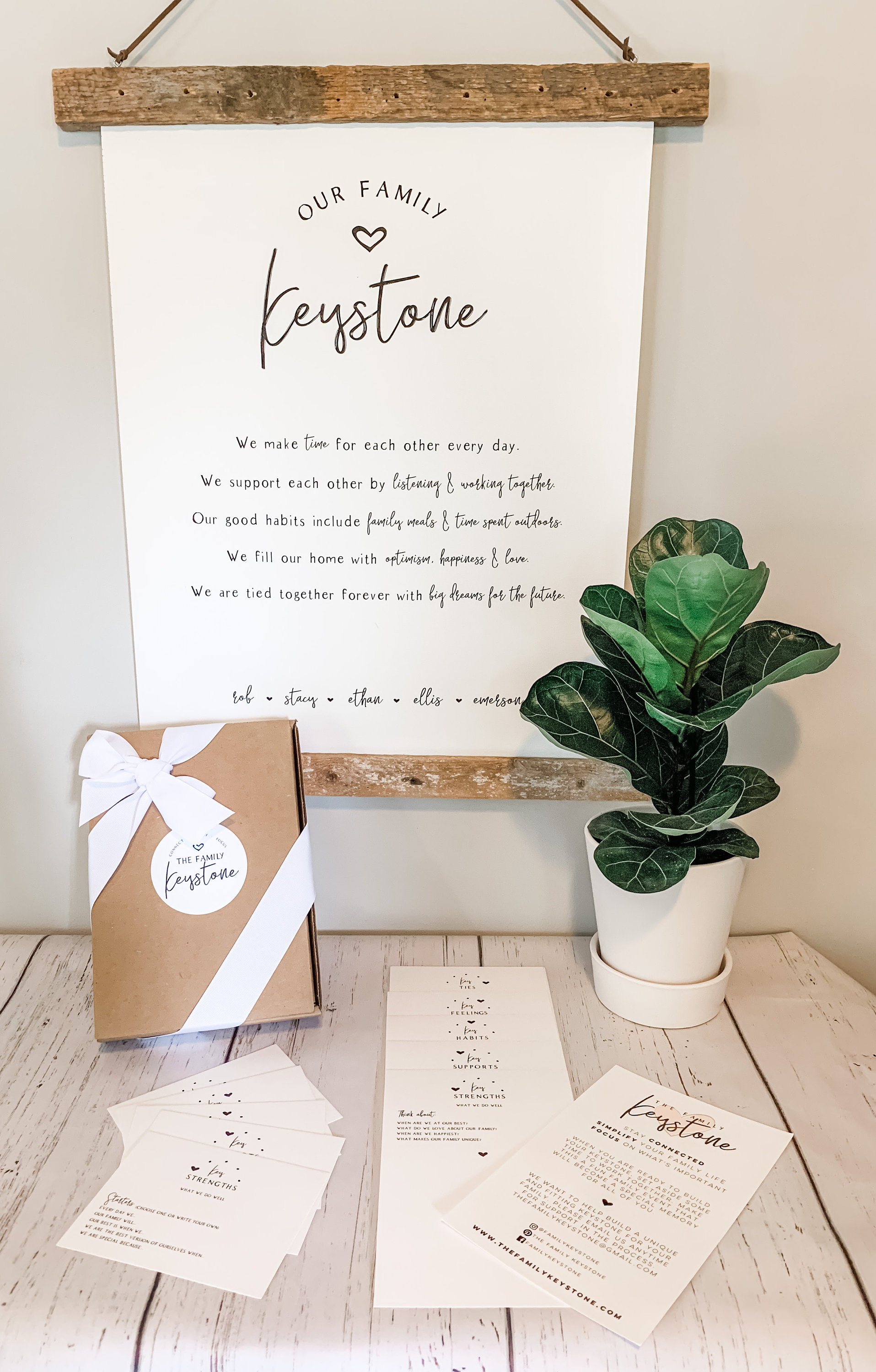 A Family Mission Statement, Family Mission Statement Sign, Family Manifesto, Family Values, Custom Sign, Family Vision, Family Statement