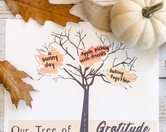 Printable Gratitude Tree