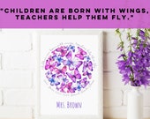 Quotes Teacher Appreciation Week, Personalized Teacher Gift, Printable Teacher Quote, Teacher Appreciation Gift