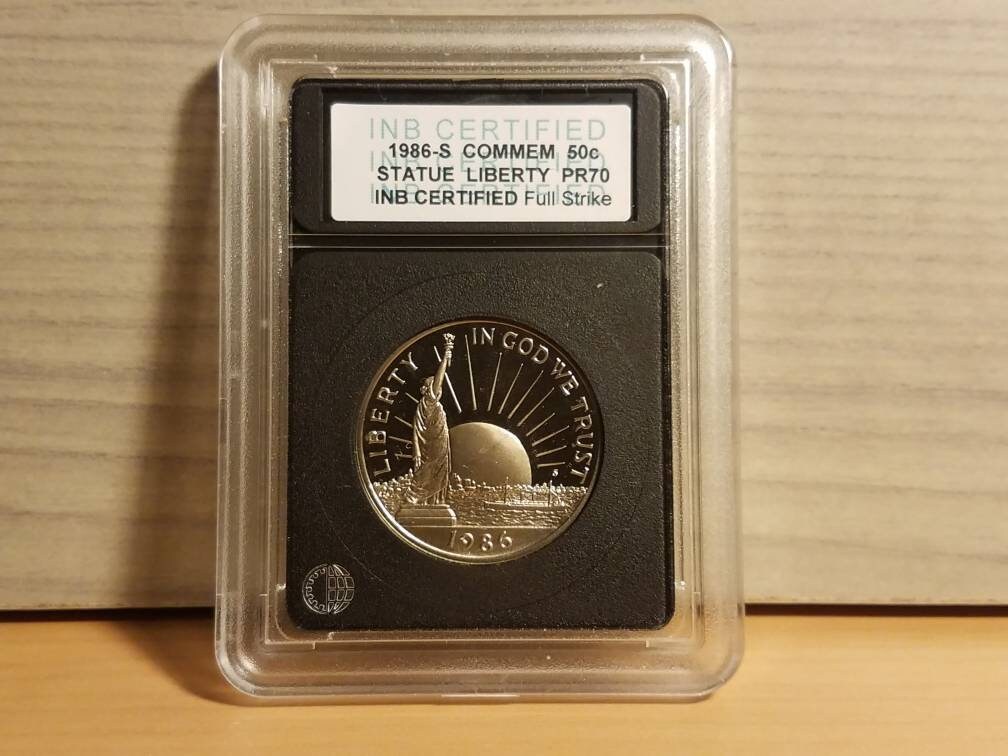 1986-S 50C Statue of Liberty Commemorative Half Dollar Proof