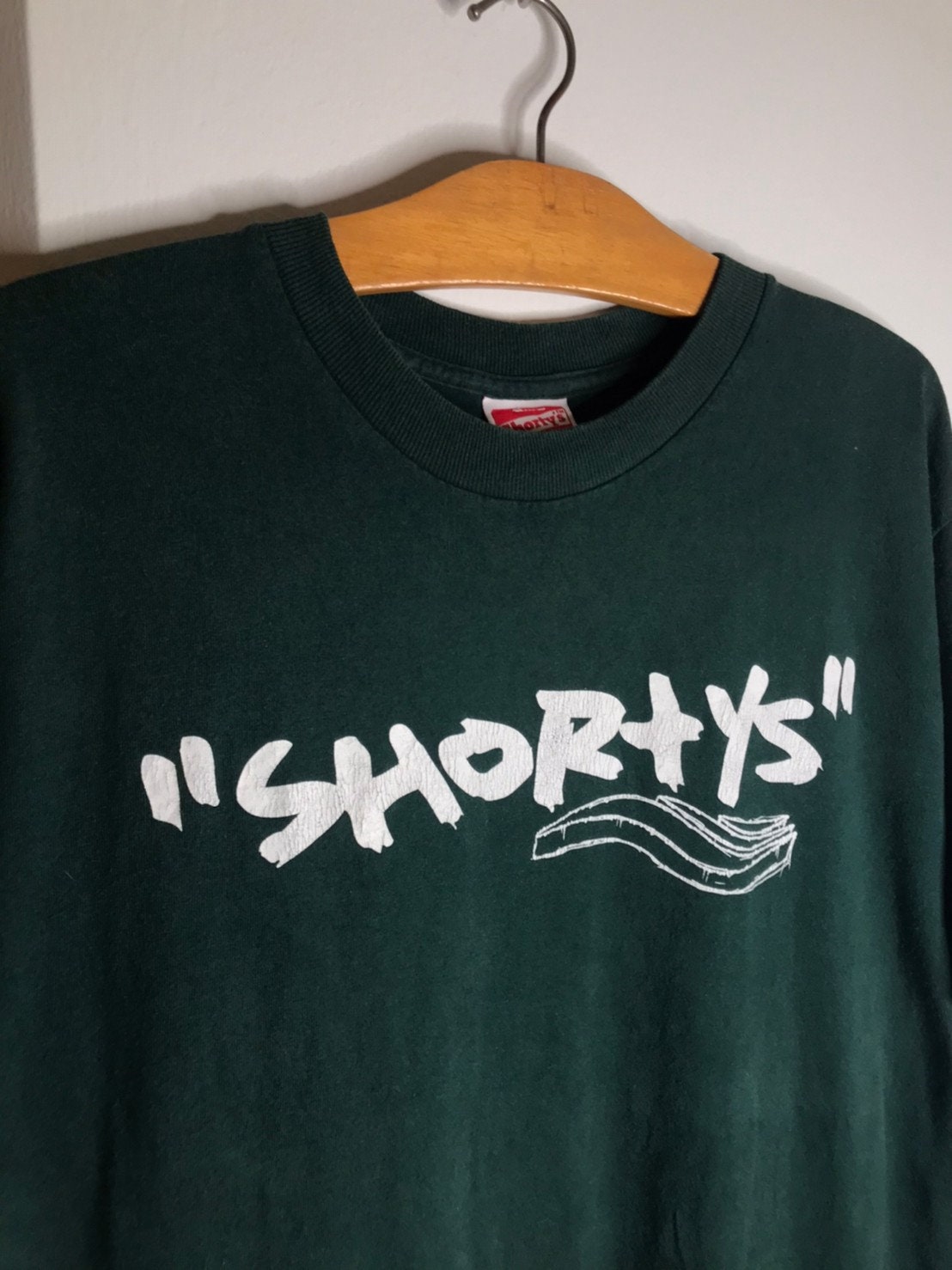 Vintage Shorty's skateboards T shirt 90s Etsy
