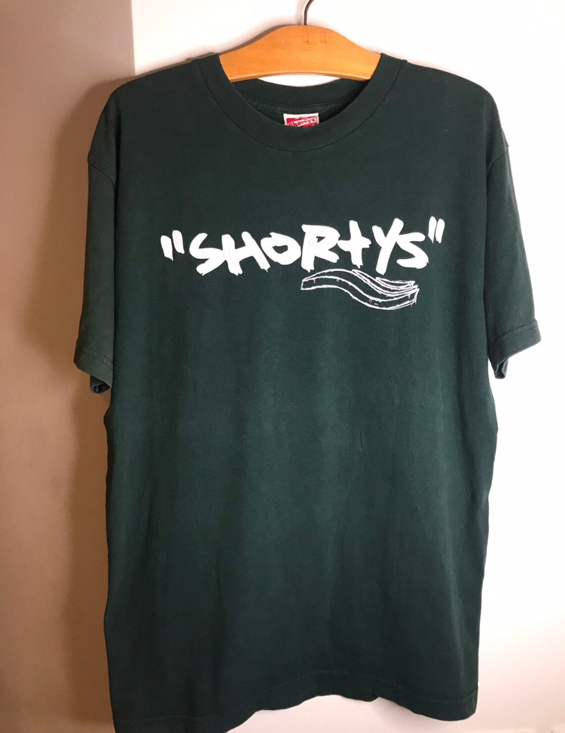 Vintage Shorty's skateboards T shirt 90s Etsy