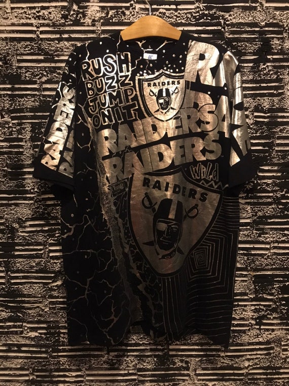 Vintage Raiders Magic Johnson Tee’s All Over print