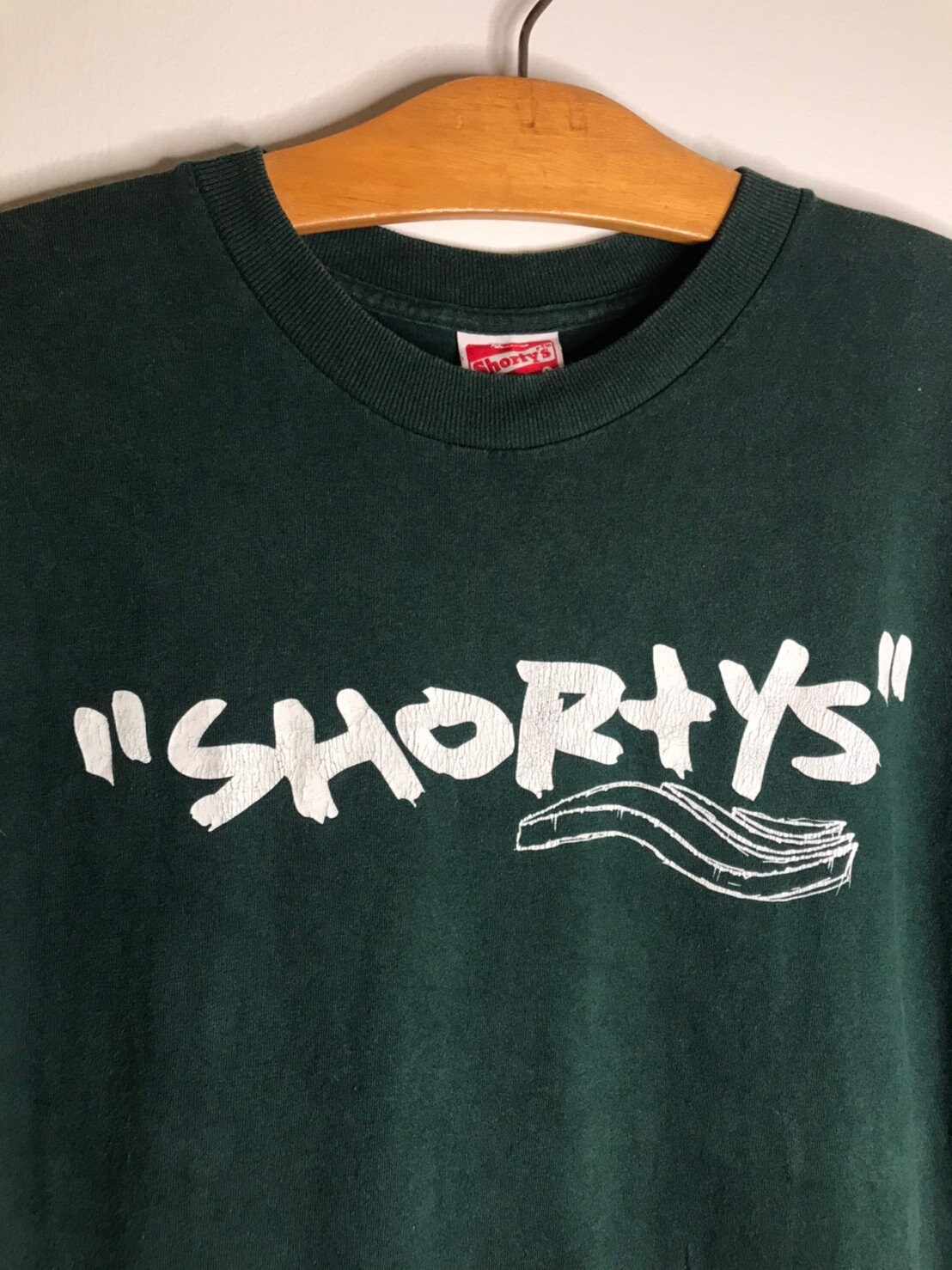 Vintage Shorty's skateboards T shirt 90s | Etsy
