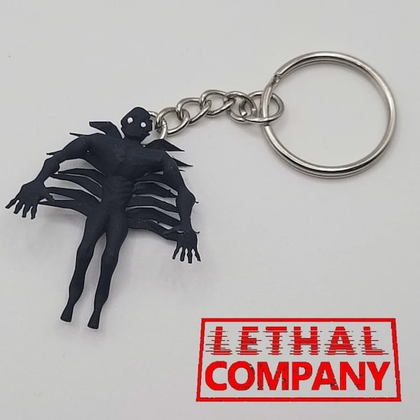 Porte-clés Lethal Company - Bracken (Homme fleur)