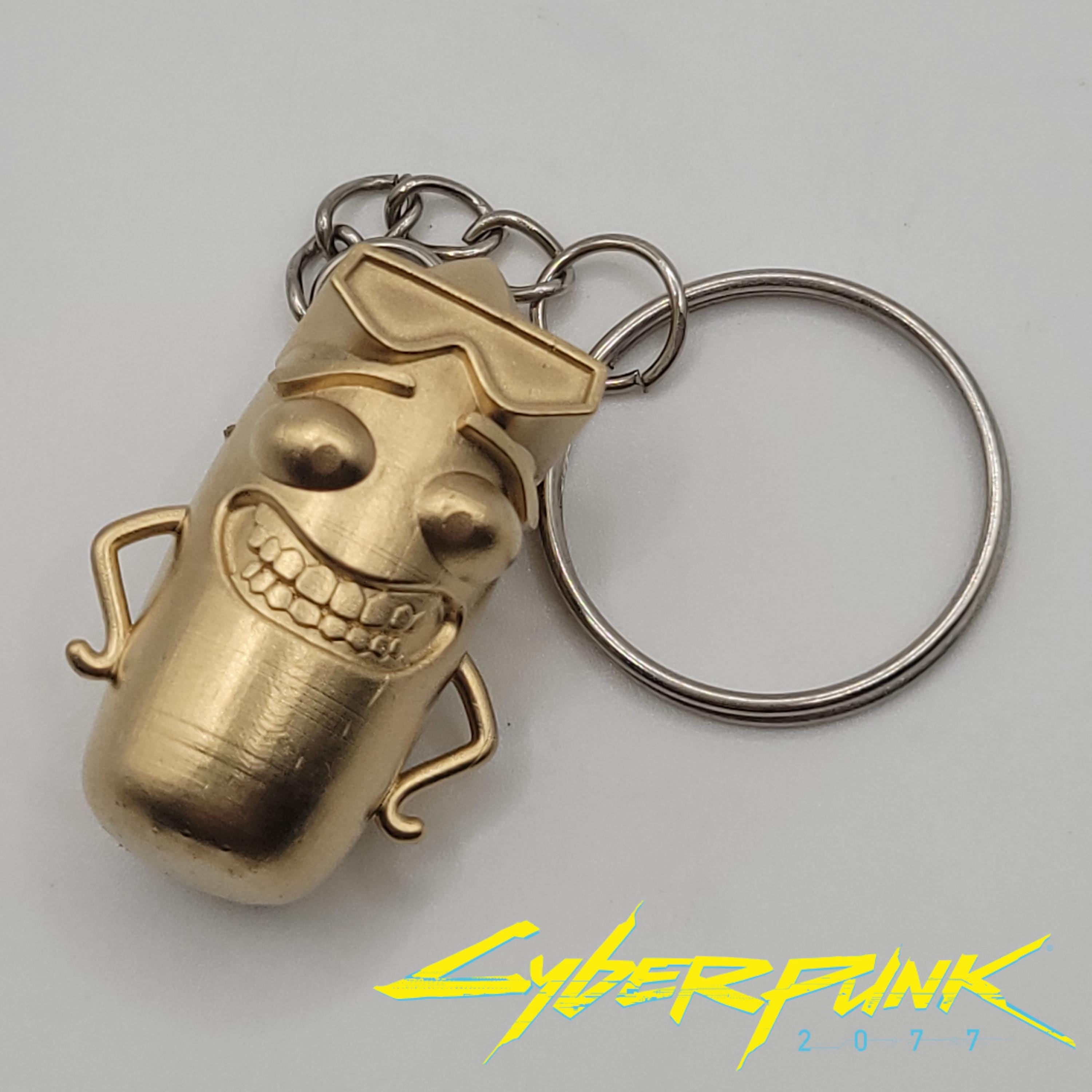 Cyberpunk 2077キーホルダータイガークローズ(虎鉤衆)サイバーパンク Cyberpunk 2077虎鉤衆(タイガークロウズ)キーホルダーサイバーパンク
