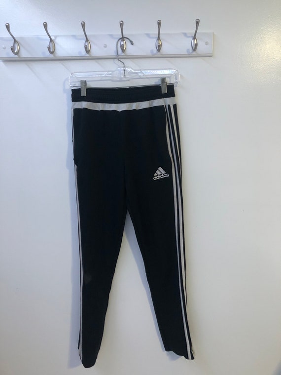 black on black adidas joggers