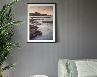 Château de Tantallon, plage de Seacliff, Ecosse | Cadeau écossais | Fine Art Landscape Print | Art mural