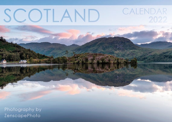 Christmas In Scotland 2022 Scotland Landscapes Calendar 2022 Perfect Christmas Present | Etsy