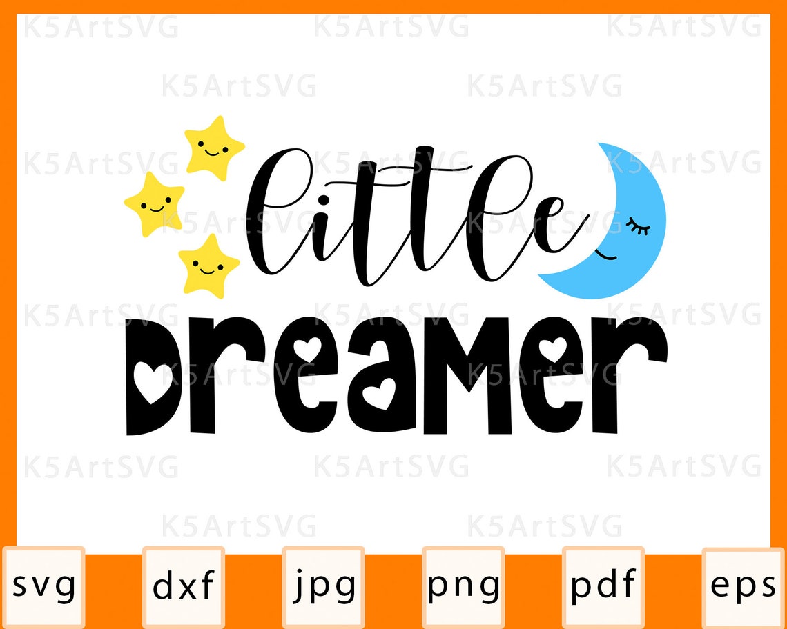 Download Little dreamer SVG Newborn svg Baby shower svg Baby | Etsy