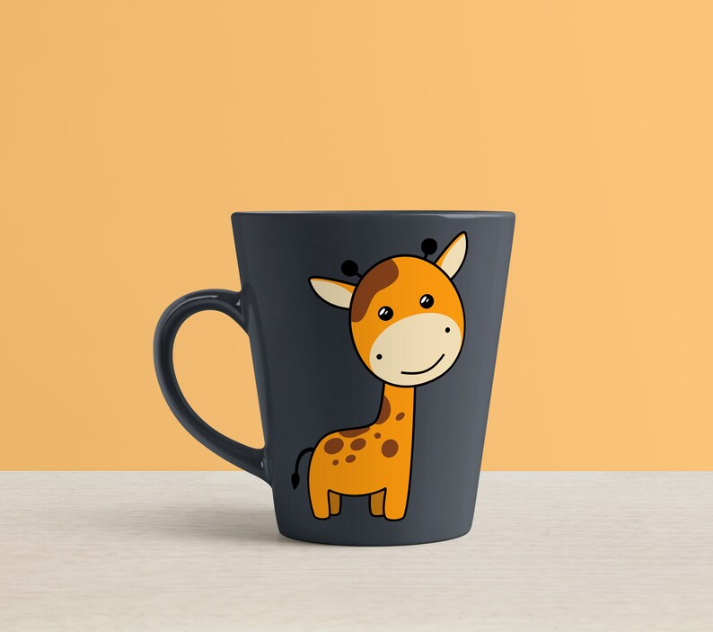 Download Cute Giraffe SVG kawaii baby giraffe svg cut file for ...