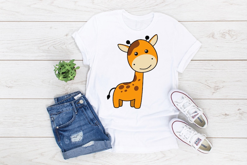 Download Cute Giraffe SVG kawaii baby giraffe svg cut file for ...