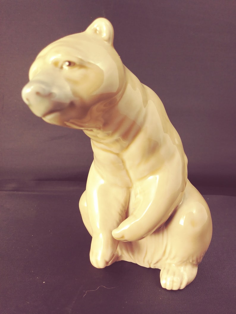 lladro bear figurine