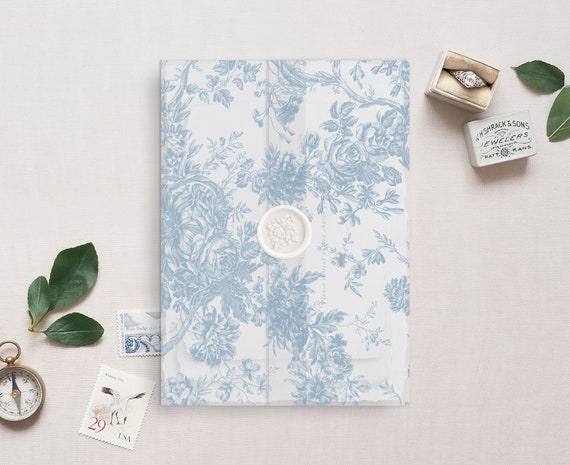 Tree Toile Vellum Cover – Empress Stationery