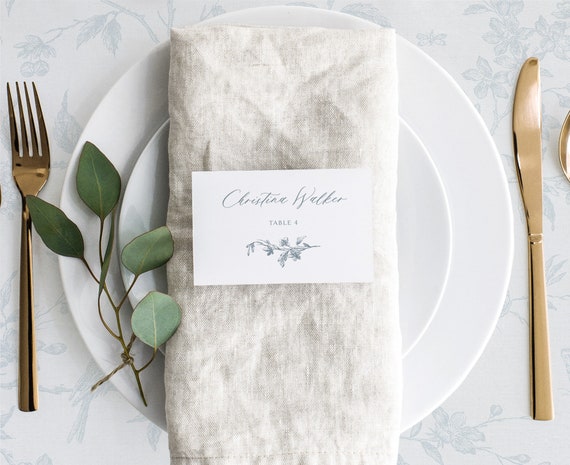 Table setting cards discount