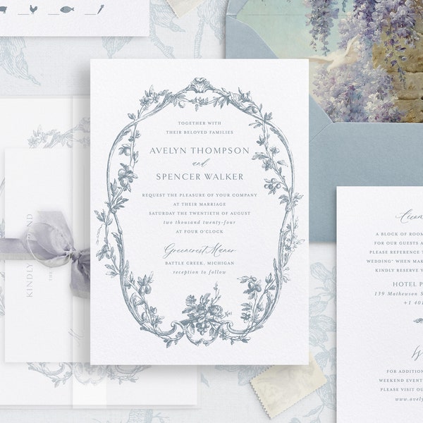 Printable Wedding Invitation - Etsy UK