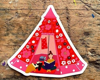 Magnet vintage teepee tent