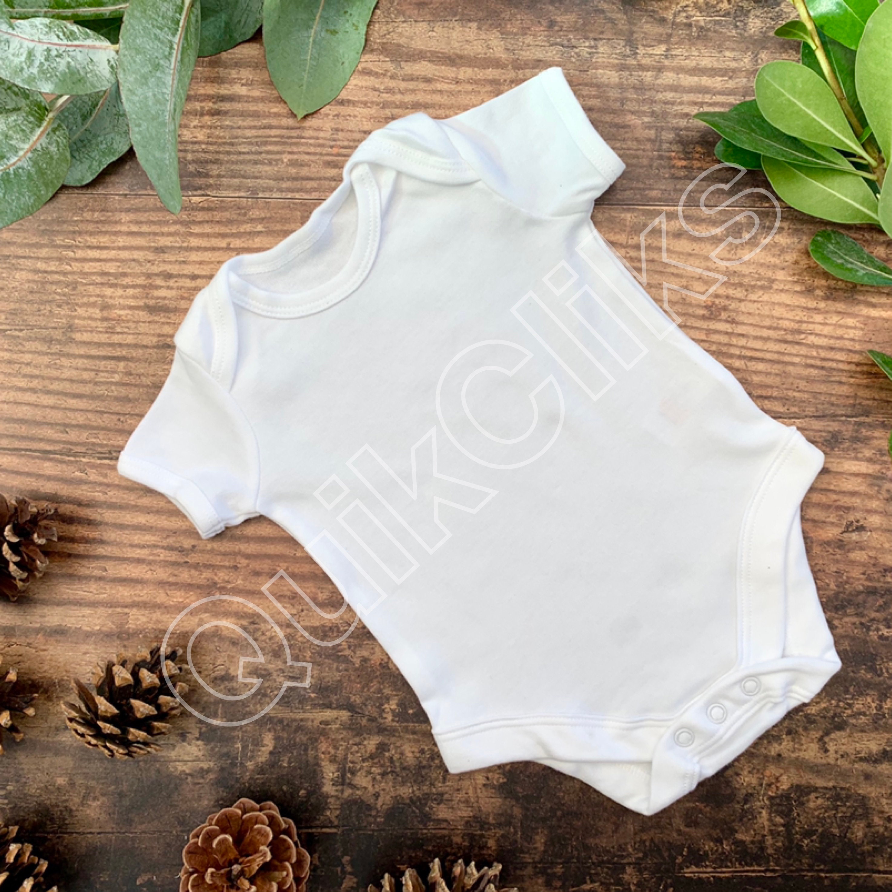Download White Baby Bodysuit Mockup Styled Bodysuit Flat Lay Mockup Etsy
