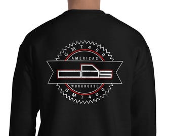 OBS Silverado Crew Neck Sweatshirt, GMT400 Shirt, Americas Workhorse 1988-1998 Chevy Shirt