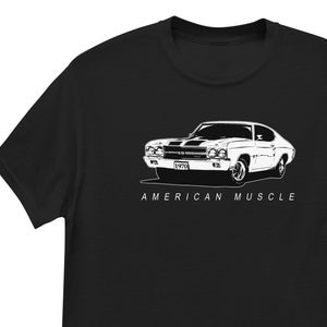 1970 Chevelle Shirt, Chevelle SS T-Shirt For Classic Muscle Car Enthusiast