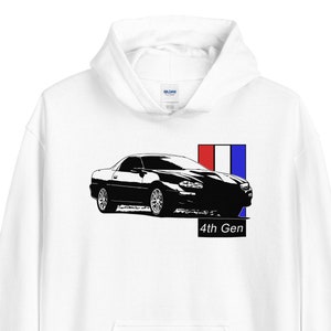 4th Gen 1998-2002 Camaro Hoodie Car Guy Sweatshirt | Gift Idea