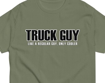 Camiseta divertida del tipo de la camioneta, como un tipo normal, solo que con un dicho más genial