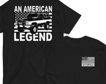 K5 Blazer Shirt | Square Body Truck Tee | Patriotic Design