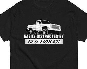 Camiseta de camión de carrocería cuadrada: divertida camiseta clásica de camión para fanáticos del C10 y el K10