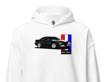 Camaro Hoodie, 4th Gen 1993-1997 Camaro Sweatshirt, Car Enthusiast Sweater